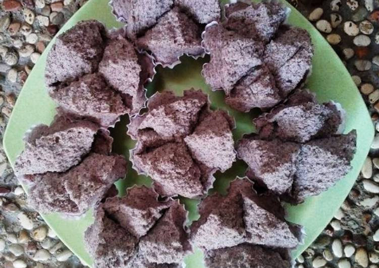 gambar untuk resep Bolu Kukus Ketan Hitam mekar