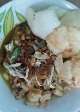 Bubur Ayam kuah kuning Bogor