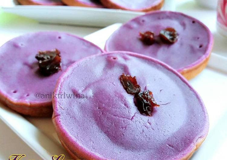 kue lumpur ubi ungu