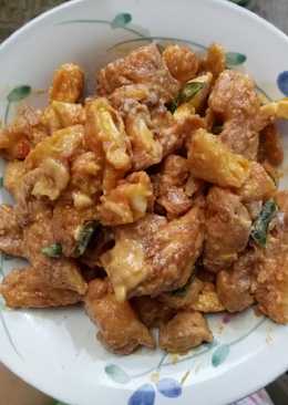 Chicken 'knorr' salted egg