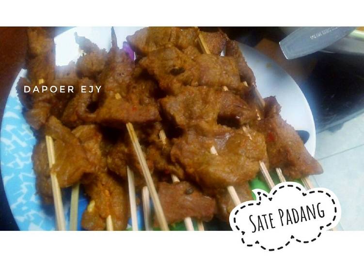 resep lengkap untuk Sate Padang Simple