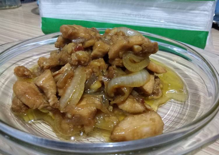 resep masakan Chicken Teriyaki ala Hokben