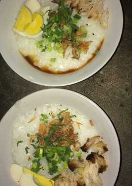 Bubur ayam kuah mie ayam