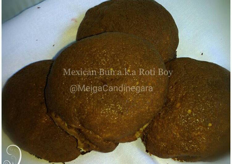 gambar untuk resep Roti Ubi Ala Mexican Bun