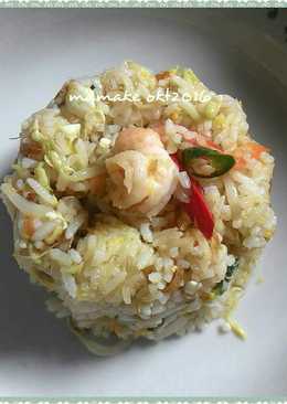 Nasgor udang telur (versi agak lengkap)