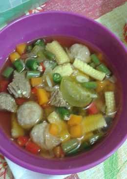 asem asem bola daging