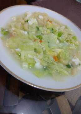 Makaroni Kuah Ekstra Sayur