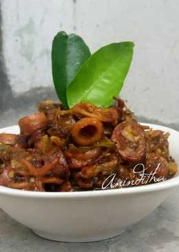 Cumi asin sambel ijo