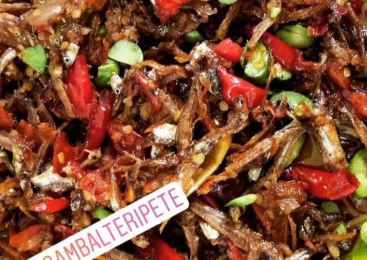 gambar untuk cara membuat Sambal teri pete