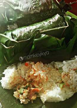 Nasi Bakar Ayam Kemangi Pedess