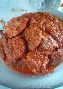 Rendang jengkol sm udang