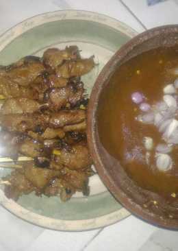 Sate kambing bumbu kacang #BikinRamadhanBerkesan