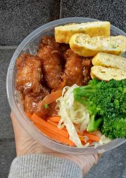 Honey Lemon Chicken #Ricebowl