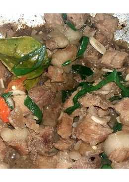 Tongseng Babi (kuah nyemek)