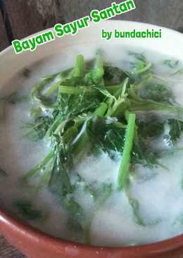 Bayam Sayur Santan