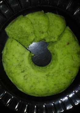 Bolu kukus pisang pandan