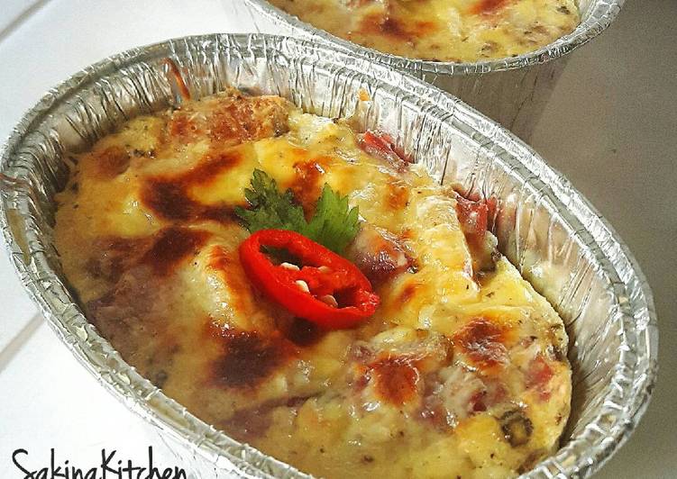 resep lengkap untuk Macaroni Schotel Ekonomis