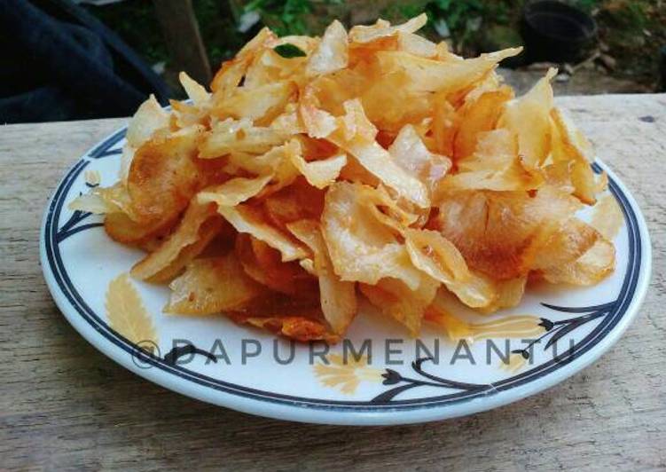 Resep Salju Keripik Singkong #indonesiamemasak Oleh Dapur Menantu