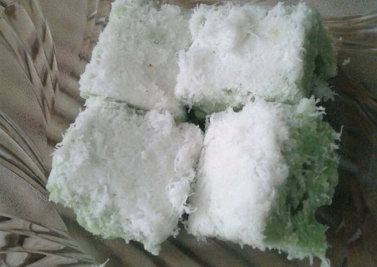 resep Kue putu ayu(tanpa cetakan)