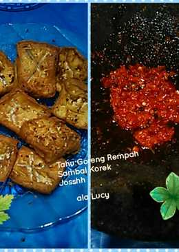 Tahu Goreng Rempah Sambal Korek Josshh