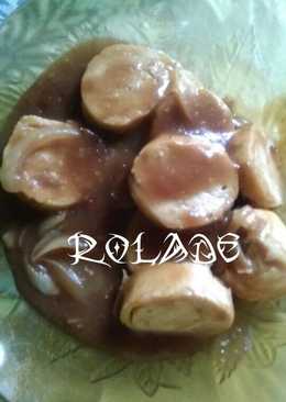 rolade tahu saus tiram