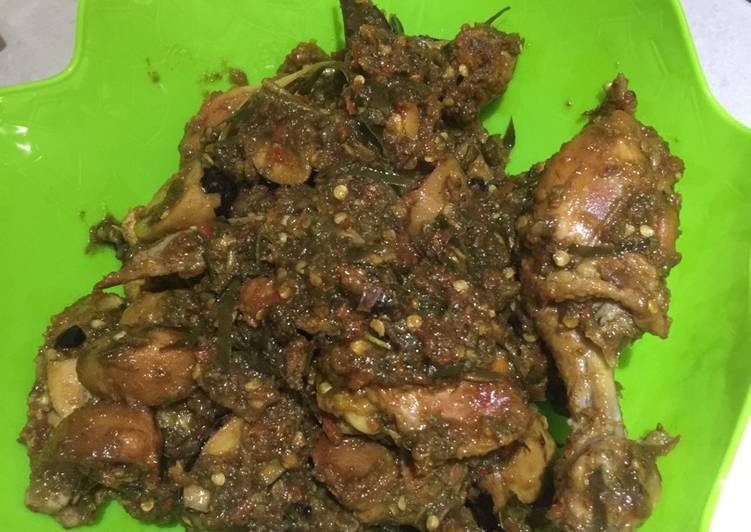 resep masakan Ayam sambel hijau