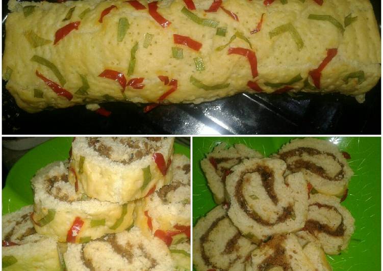  Resep  Roti  Gulung  Abon  tanpa telur oleh Rahmatika Cookpad