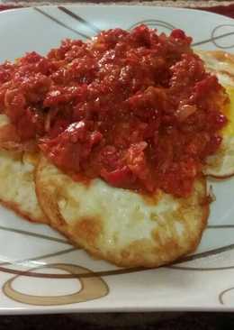 Telor Ceplok Balado Pedas