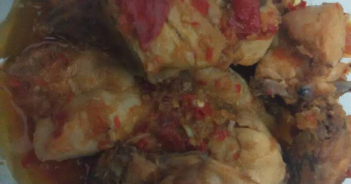 Resep Ayam Rica Rica ala ala ala Yuli Asnian