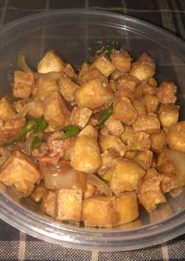 Tahu teriyaki ala bunda nayla