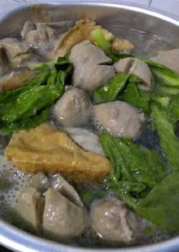 Bakso ceker kuah
