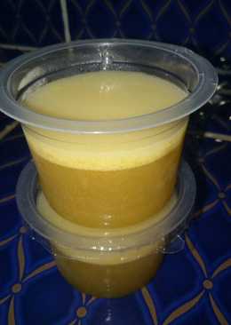 Puding mangga vla susu