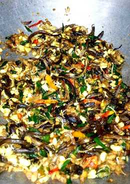 Oseng belut cabe ijo