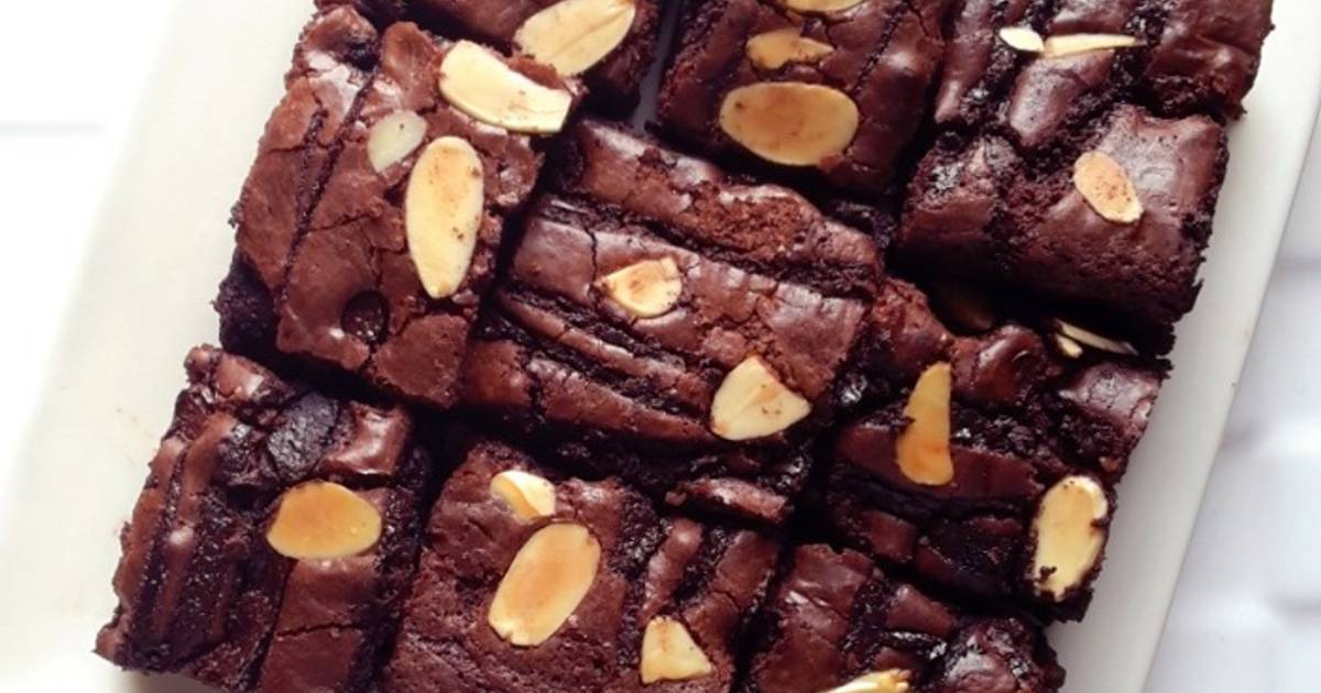 Resep Triple chocolate brownies Resep Triple chocolate brownies