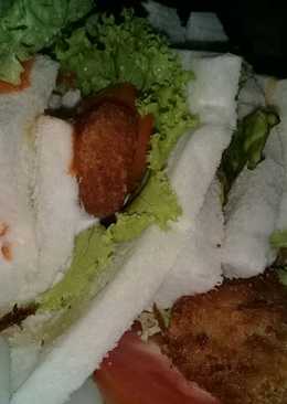 Sandwich Nugget Udang