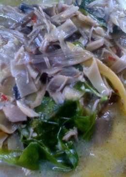 Sayur lodeh jantung pisang