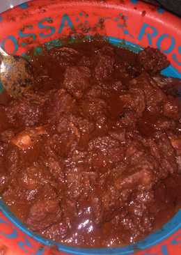 Rendang daging sapi