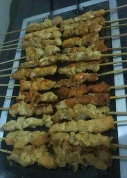 Sate taichan + Sambal orange