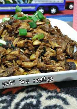 Ayam suwir kecap manis