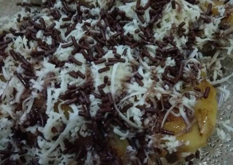 resep Pisang Uli Coklat Keju