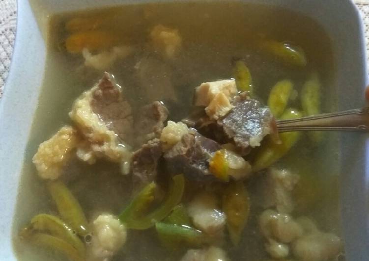 resep makanan Asem asem daging sapi ala Blora