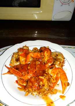 Kepiting Saos padang ala D"Cafe Par'in Brebes