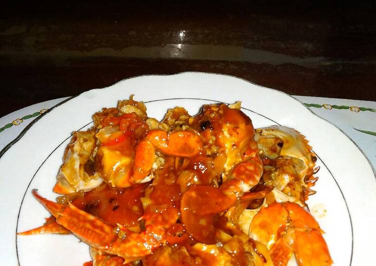 resep Kepiting Saos padang ala D