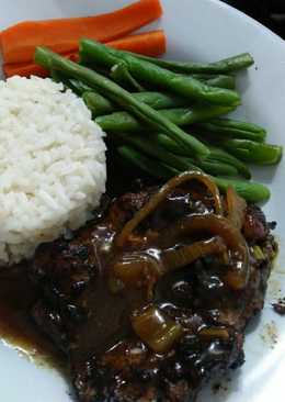 Steak Ayam Lada Hitam