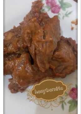 Rendang daging ala2 #bikinramadanberkesan