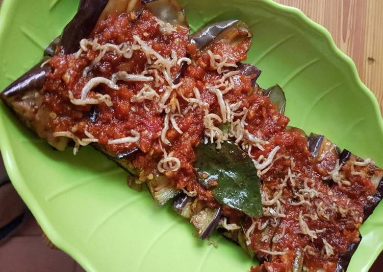 gambar untuk resep makanan Terong Balado tabur teri medan