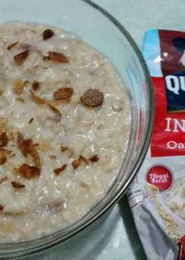 Quaker oatmeal kambing (harisah)