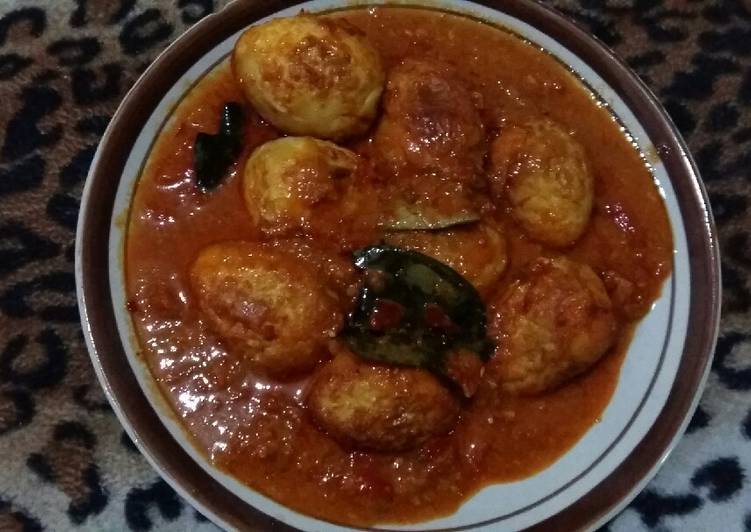 resep masakan Telur balado santan