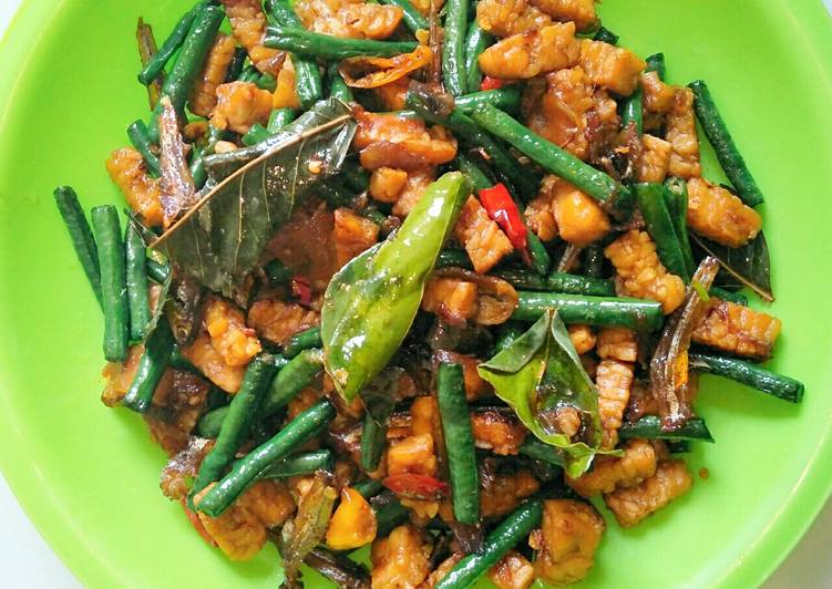 resep Oseng tempe kacang panjang