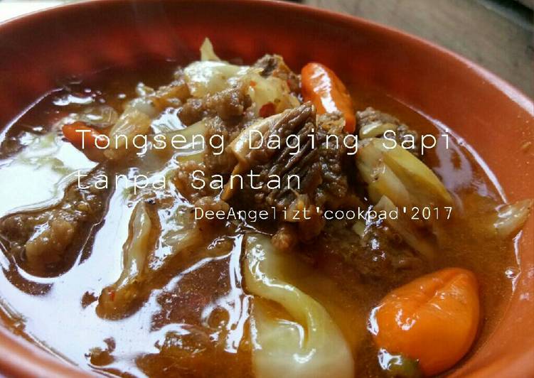 gambar untuk resep makanan Tongseng Daging Sapi tanpa Santan